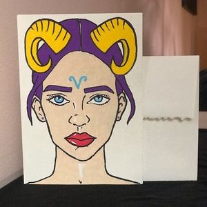Handmade cards Zodiac With envelopes